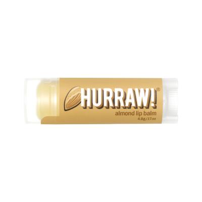 Hurraw! Organic Lip Balm Almond 4.8g